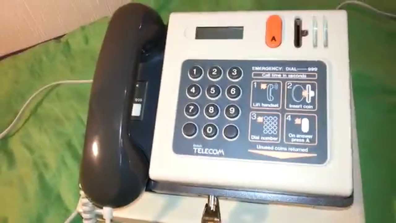 British Telecom CT6000C Payphone