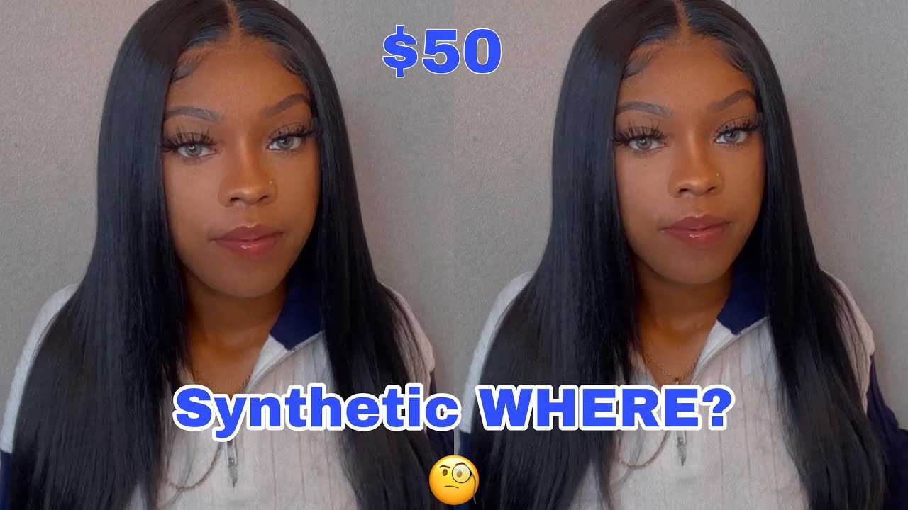 SYNTHETIC LACE FRONTAL WIG😍|50$|Sensational Cloud 9 (Janelle)