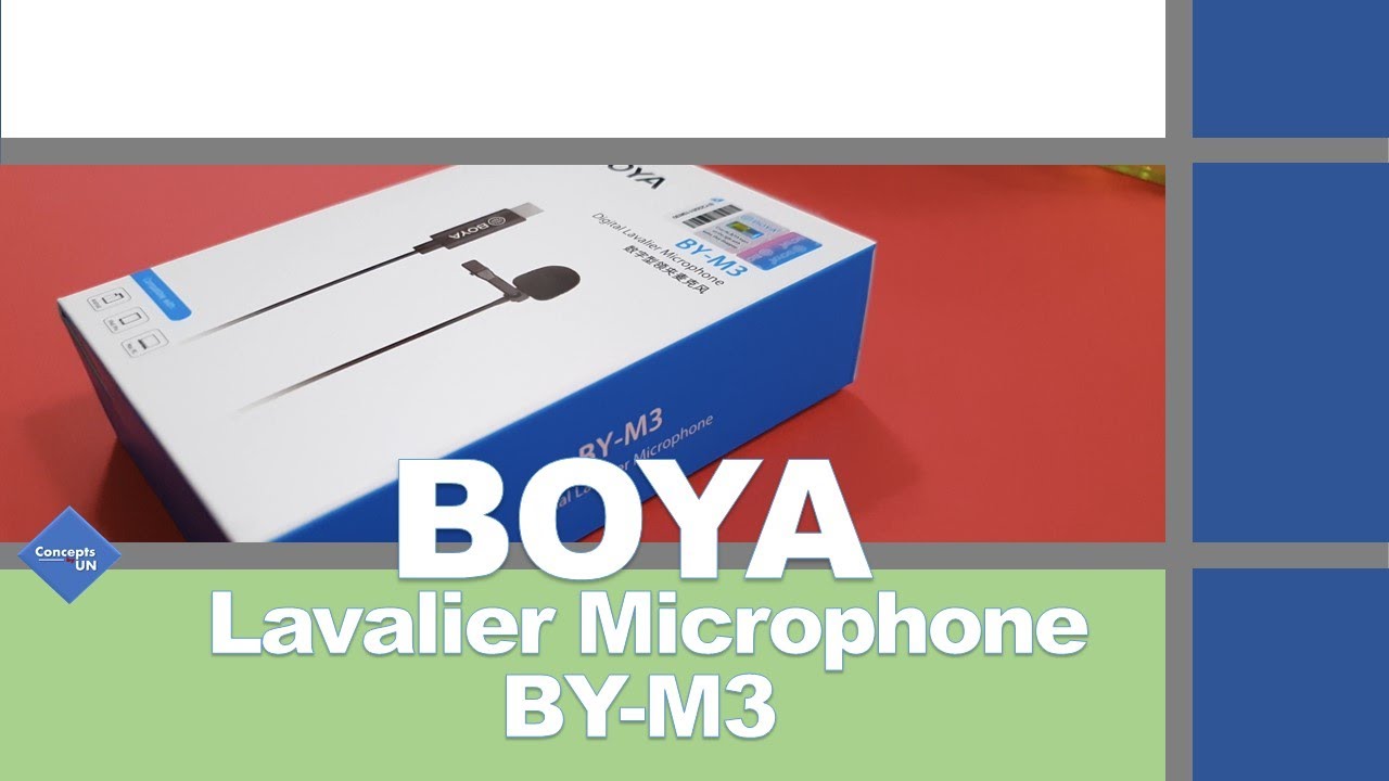 Boya USB C Lavalier Mic - BY-M3