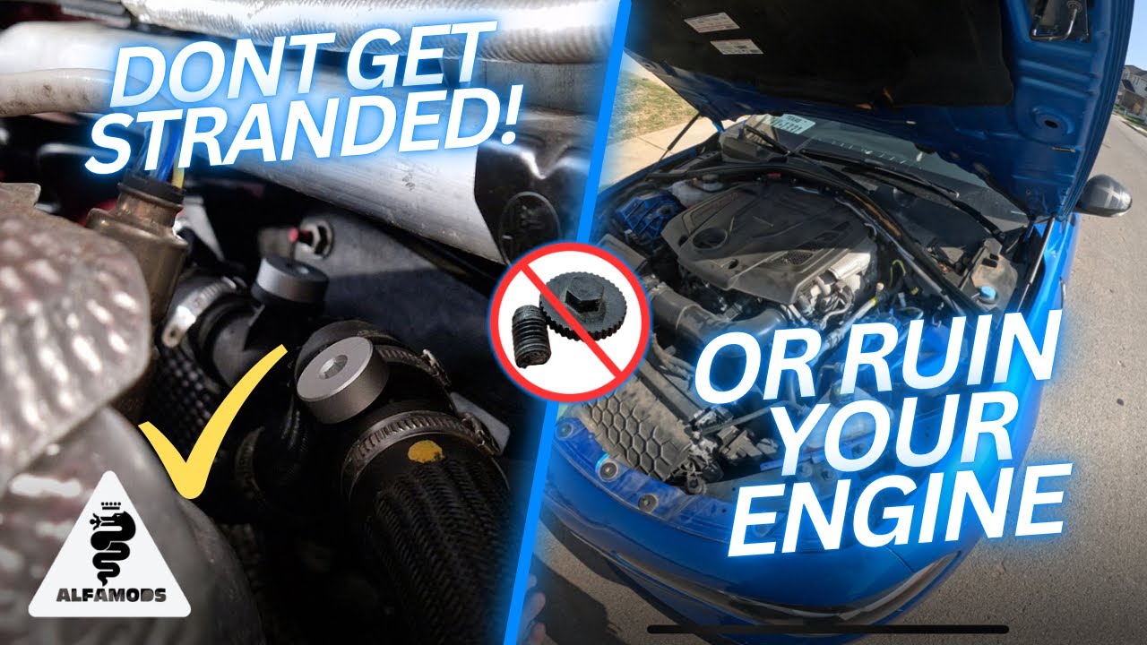 How to Fix  A Huge Problem on Your Alfa Romeo Giulia Before it Happens.
