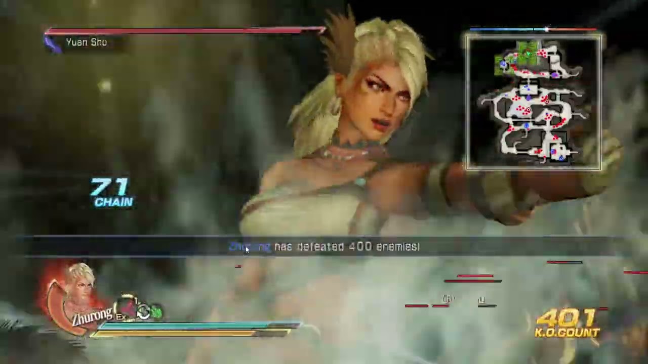 Dynasty Warriors 8 Xtreme Защита животных Нанджонга за Зуоронг(Варвары)