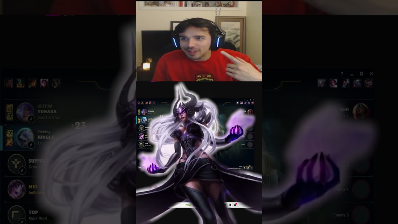 Syndra main loses the plot 