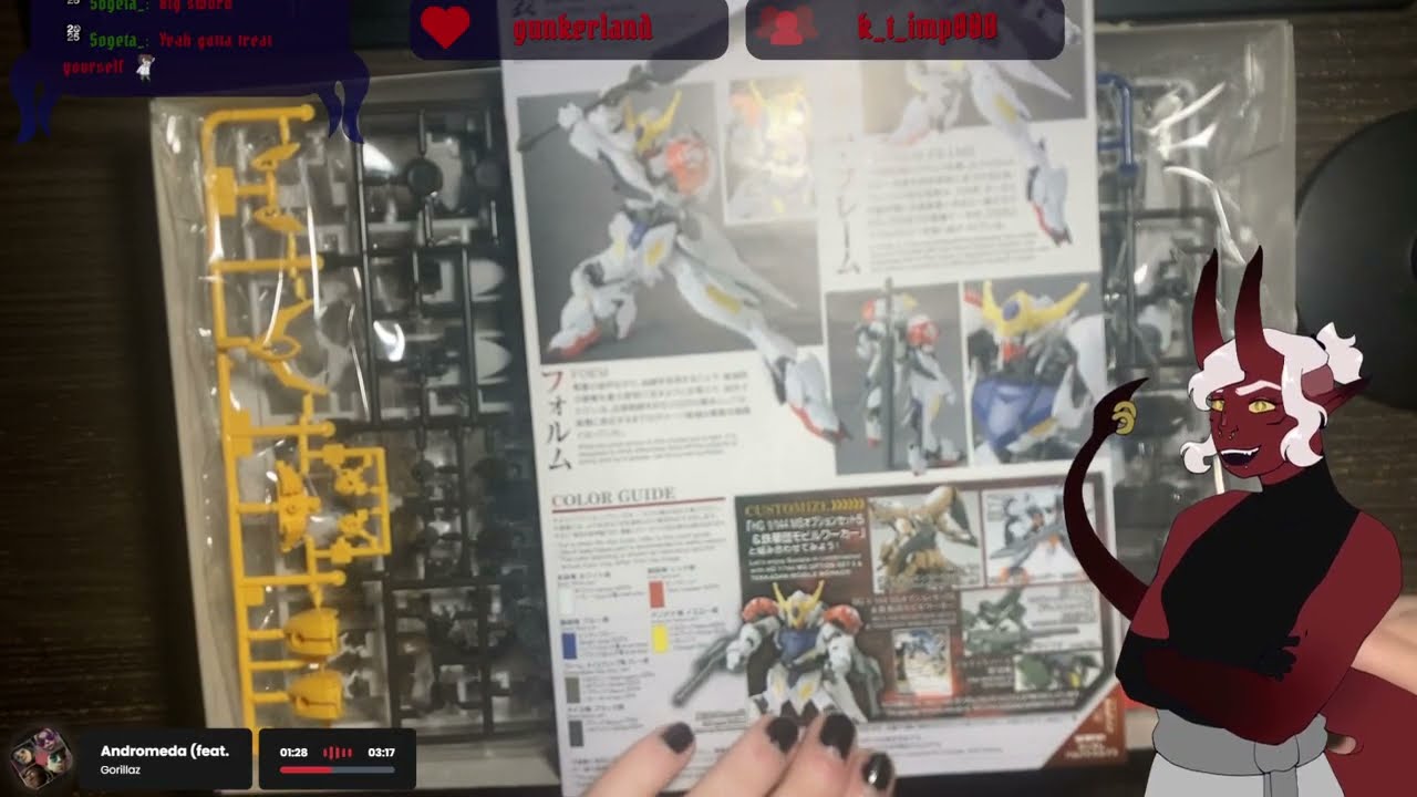 (VOD)FULL SEND!! MECH TIME || Building my first ever gundam kit!