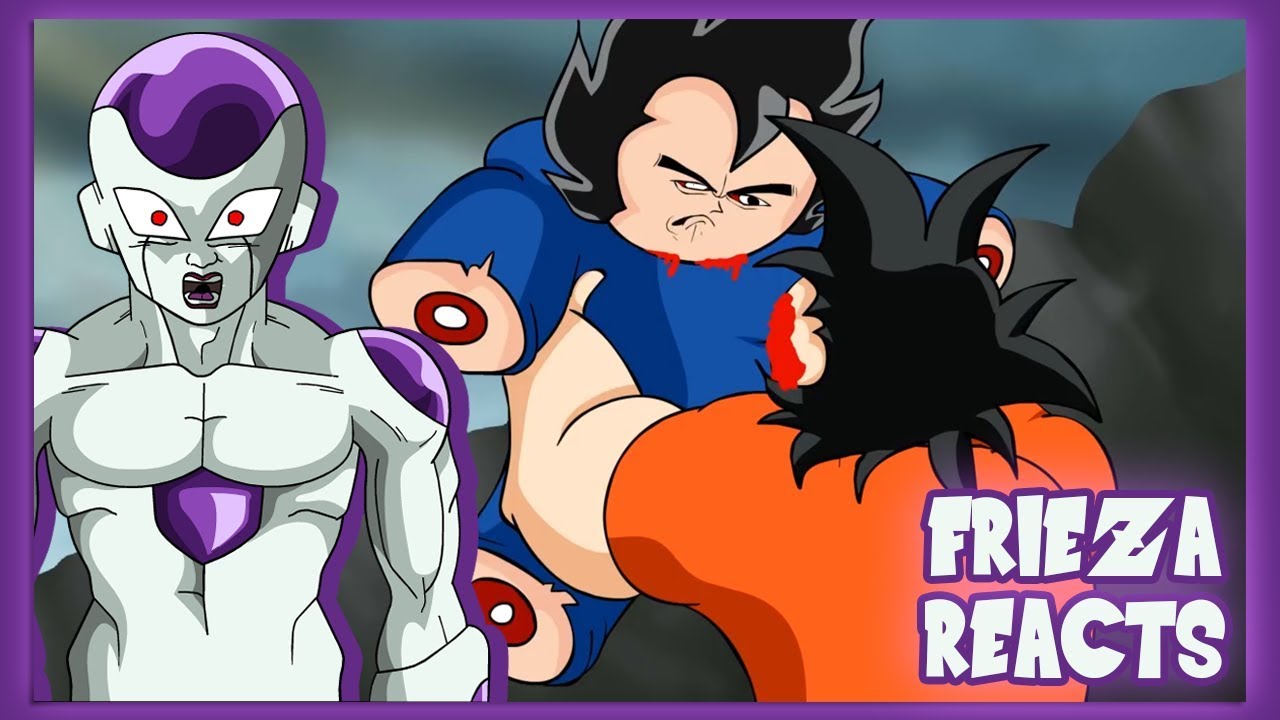 ФРИЗА РЕАКЦИЯ НА СУПЕРПАРОДИЮ DRAGON BALL MAYHEM FIGHTERS Z ЧАСТЬ 2!