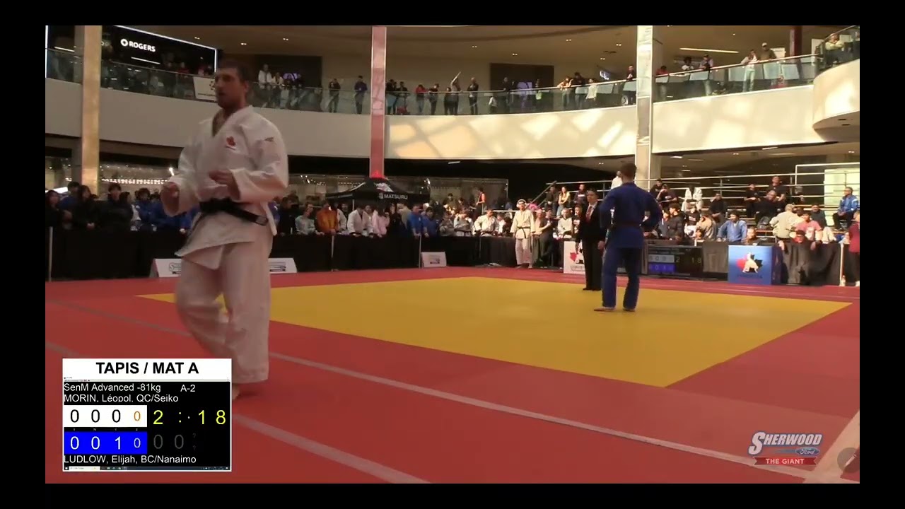 Edmonton International Judo Tournament 2026 SenM Advanced -81(Fight 1)