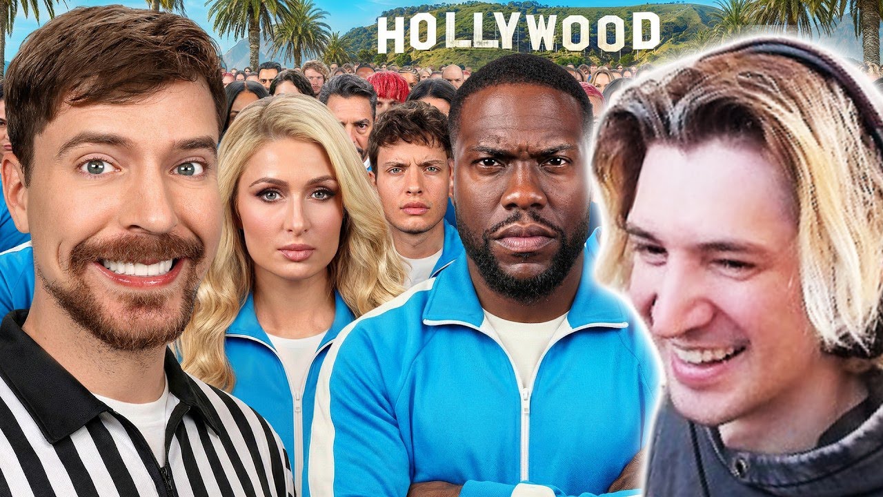 30 Celebrities Fight For $1,000,000! | xQc Reacts to MrBeast