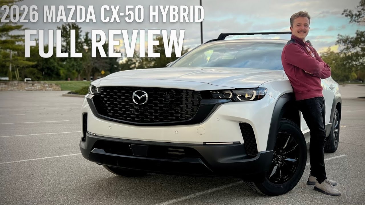 Mazda CX-50 Hybrid 2026 года — полный обзор и тест-драйв
