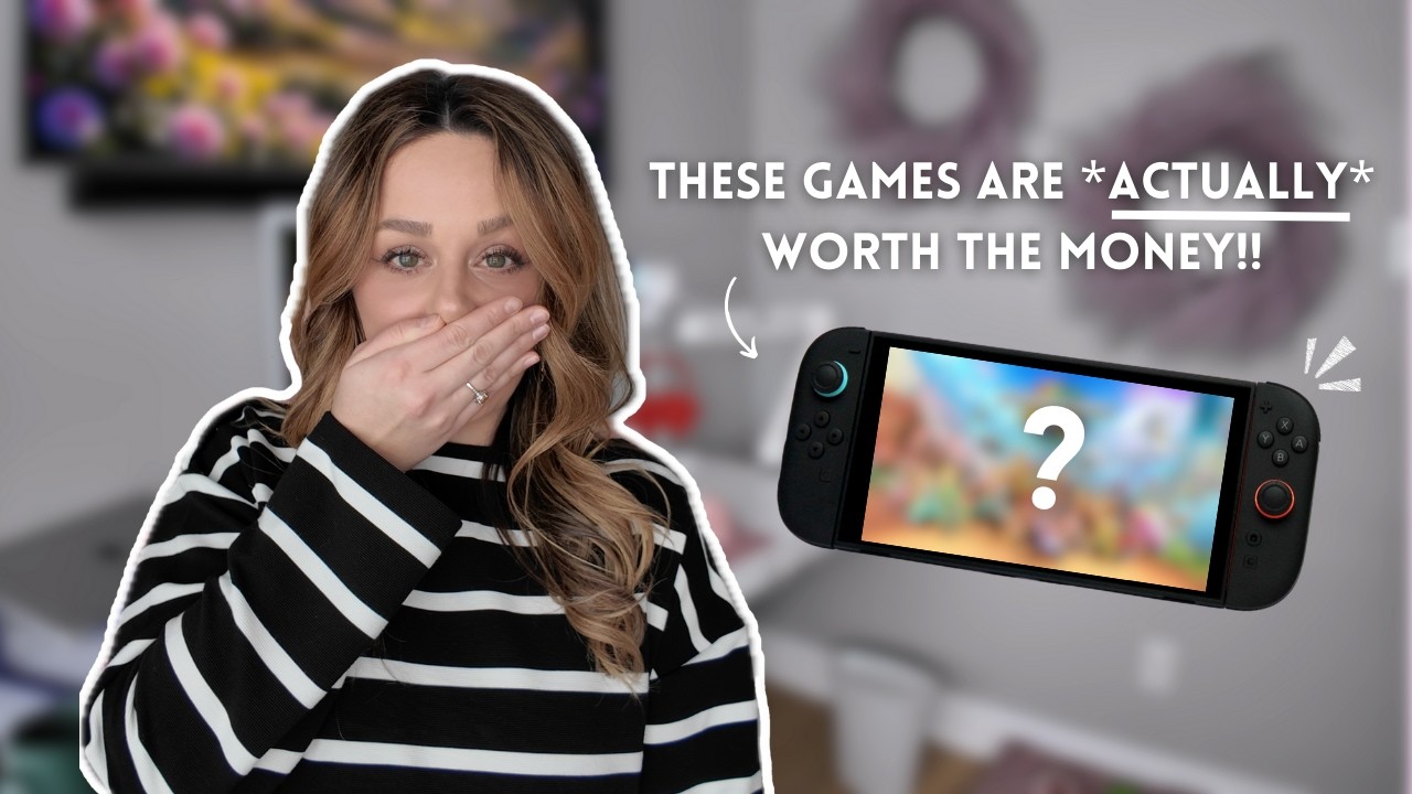 I own 50+ games on my Nintendo Switch & these are the ONLY games I'd buy again 🎮✨