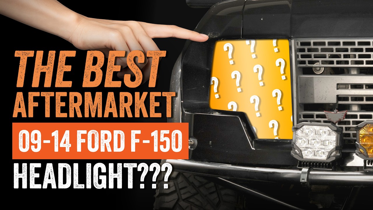 What’s the Best LED Headlight for Your 2009–2014 Ford F-150 or Raptor? Stock vs Aftermarket Shootout