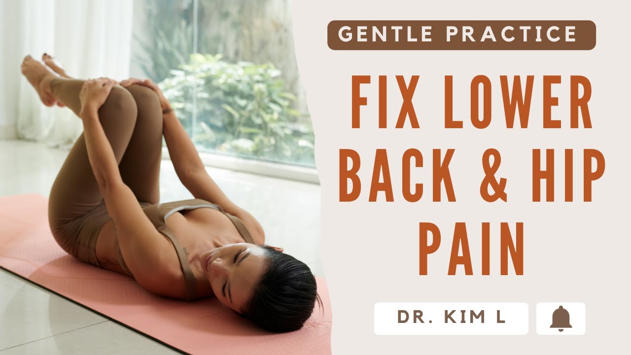 Lower Back & Hip Pain Relief | Gentle Somatic Exercises for Tight Psoas, Hips & Core Activation