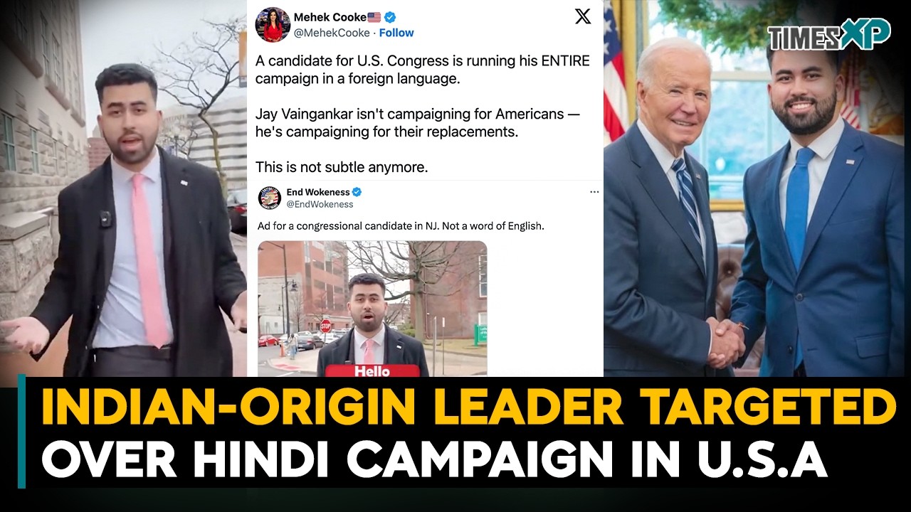 Indian-Origin U.S Candidate Faces Hate Over Hindi Speech | Indians In U.S