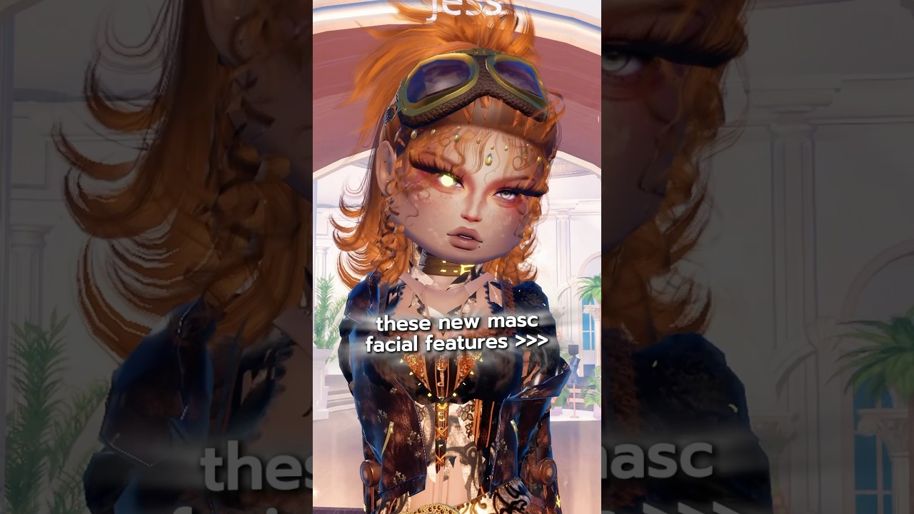 NEW MASC FACIAL FEATURES #dti #dresstoimpress #roblox #style #update #new #face #makeup #weekly