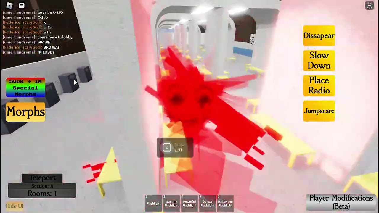 playing rooms low detailed rp with my friends