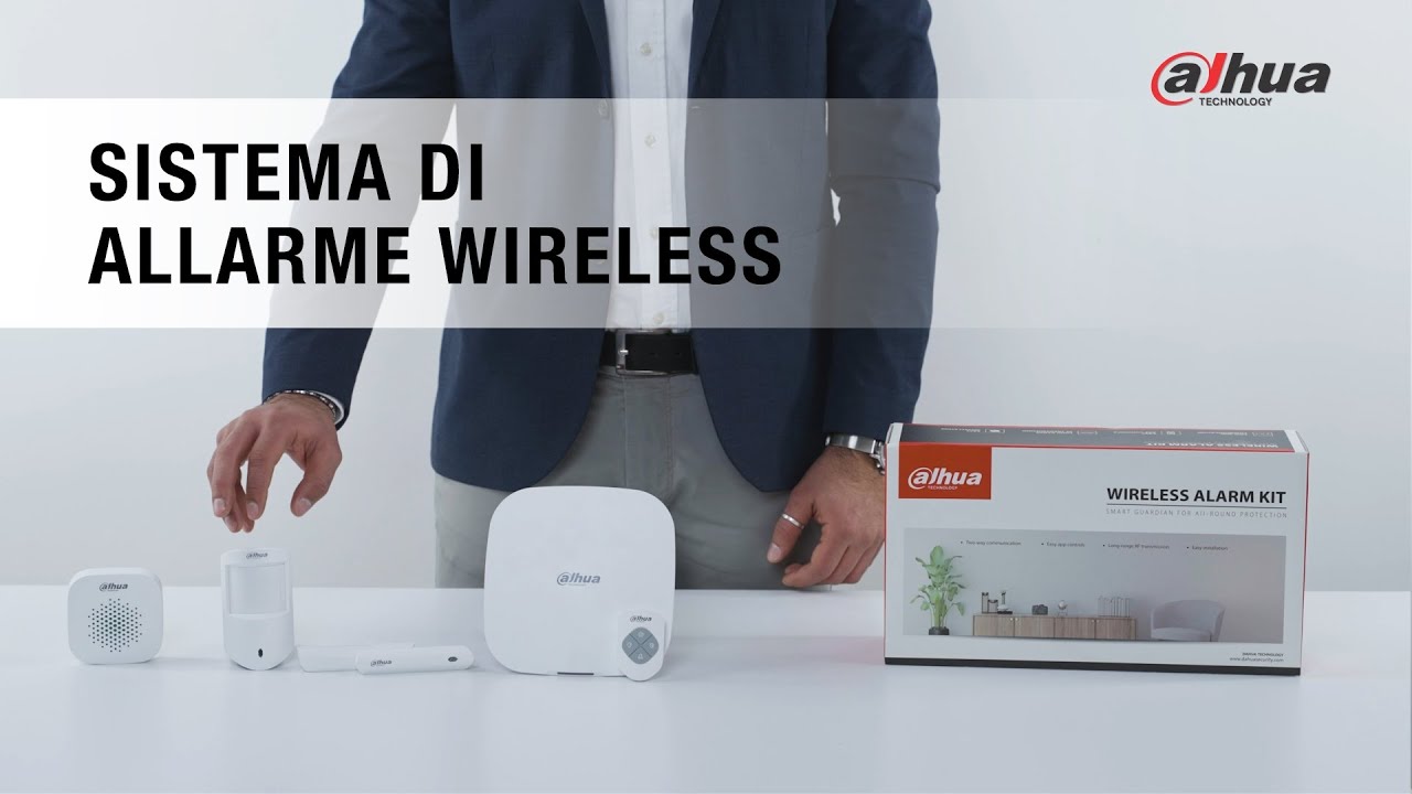 Nuovo Sistema di Allarme Wireless Dahua