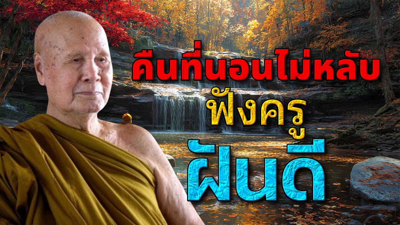 คืนนอนไม่หลับฟังครูบรรยาย, จิตใจสงบ นอนหลับสบาย | หลวงพอปญญา นนทภกข
