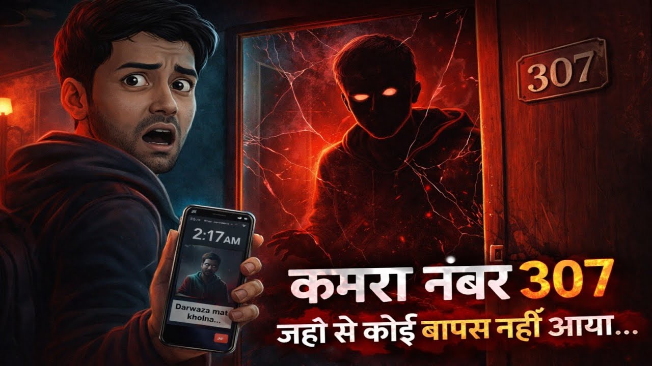 Room No 307 Horror Story 😨 | 2:17 AM का रहस्य | Scariest Hindi Horror Story
