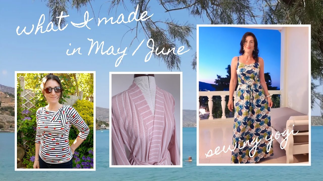 What I Made In May & June 2022 / Audrey Top / New Look 6446 / Ogden Cami & more...