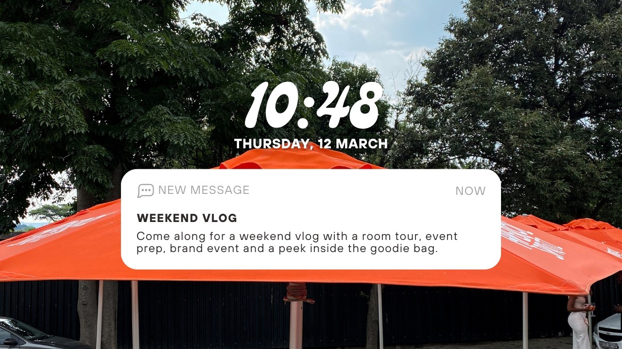 Weekend Vlog | Room Tour, Dress Shopping, Beauty Brand Event & Goodie Bag HERMOSA FLOR COSMETICS