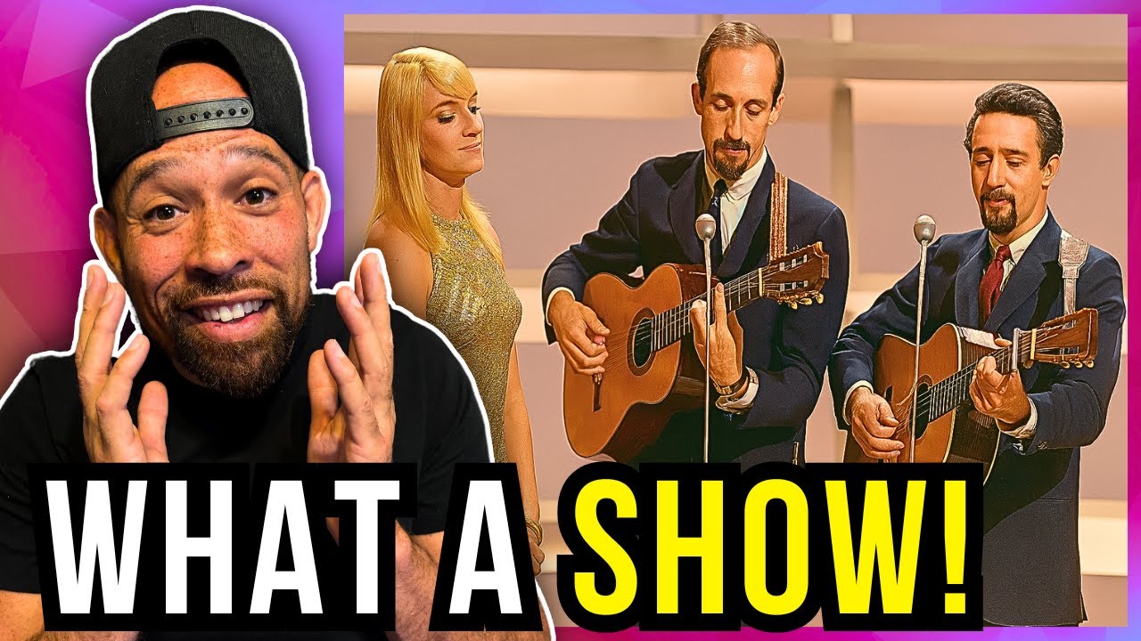 FIRST time SEEING Puff The Magic Dragon -- Peter, Paul & Mary ~ Live 1965! What is going on...