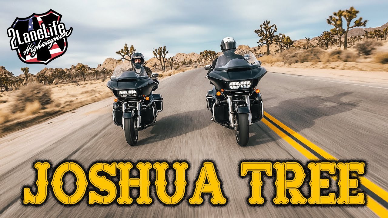 Riding Harleys to Joshua Tree National Park | 4k