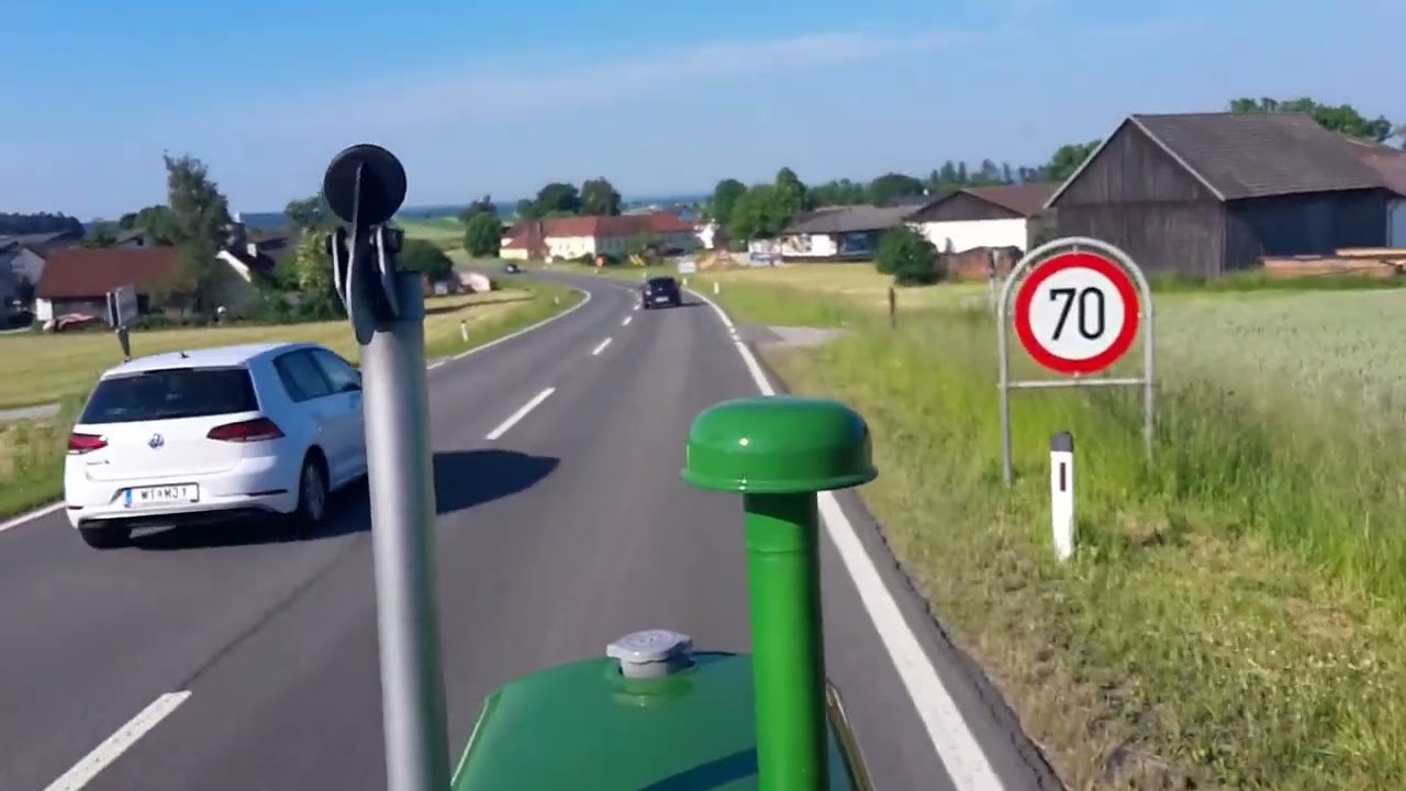Traktorfahrt Steyr T 80 a   ASMR  Juni 2021