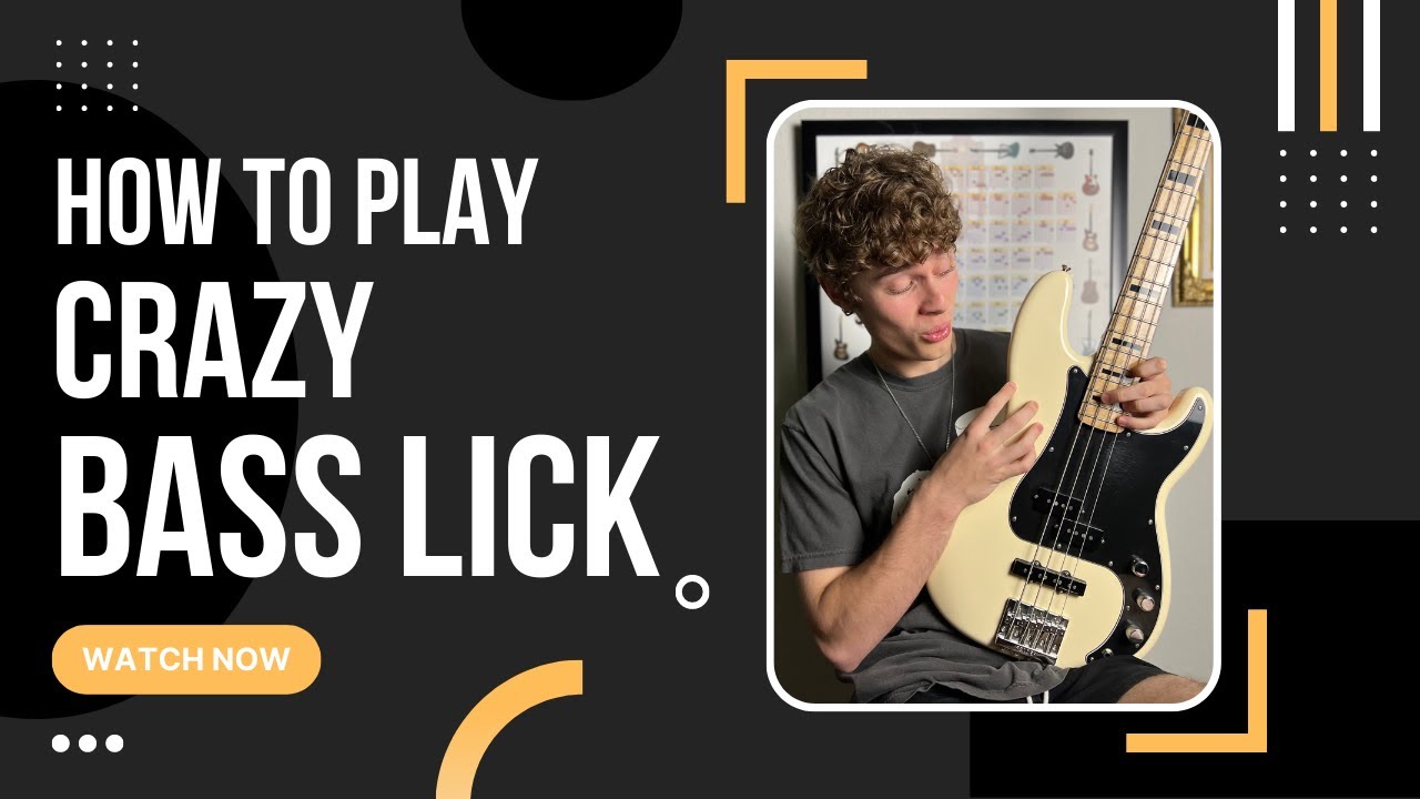 Another Easy Worship Bass LICK You Can Use!