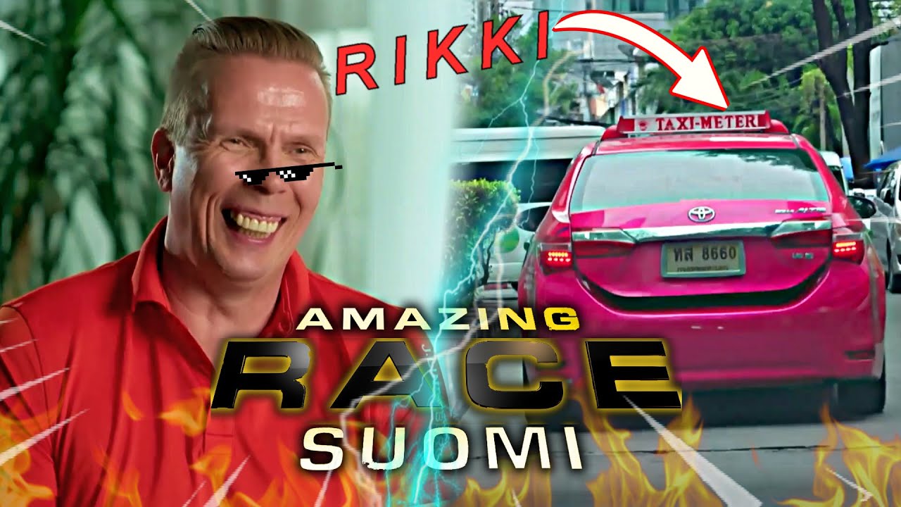 AUTO HAJOSI KESKEN KISAN - AMAZING RACE SUOMI