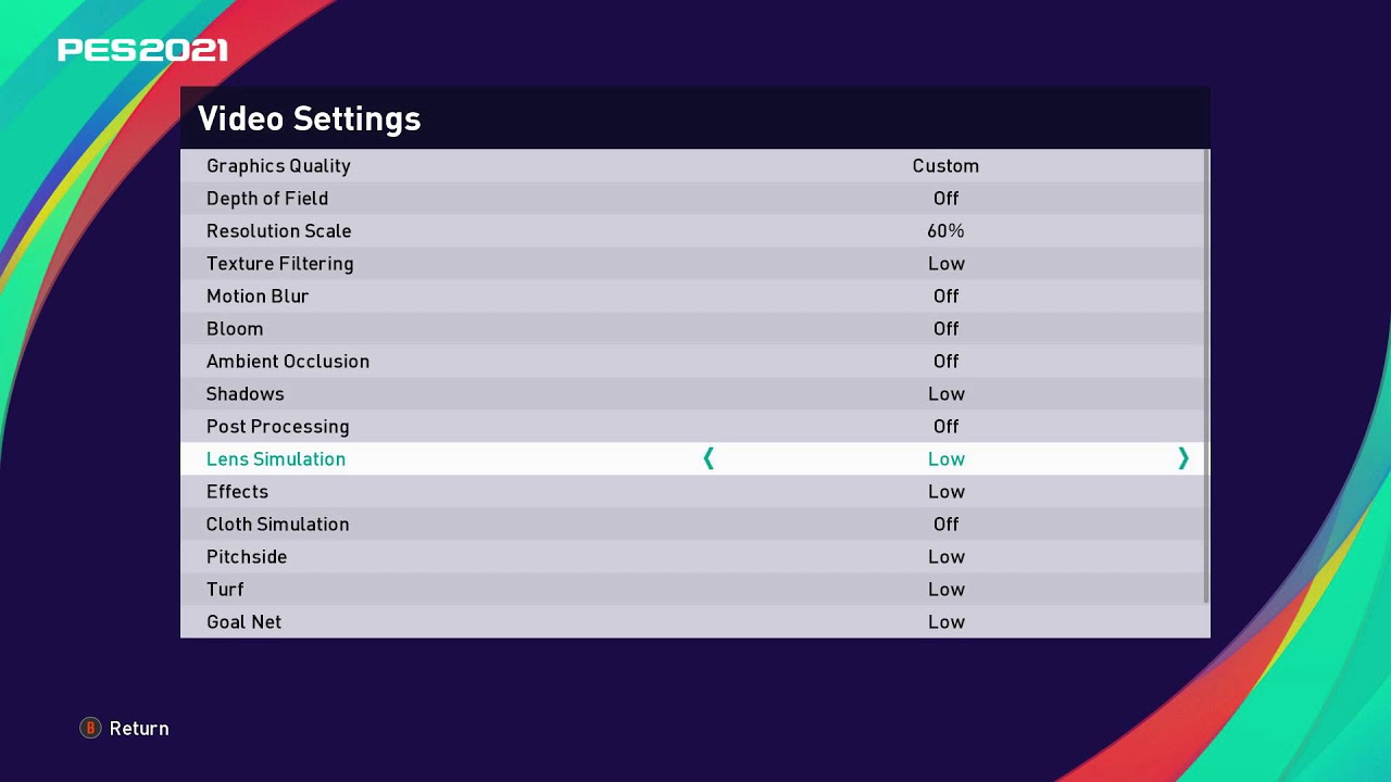 BEST Settings - Lag Fix | PES 2021