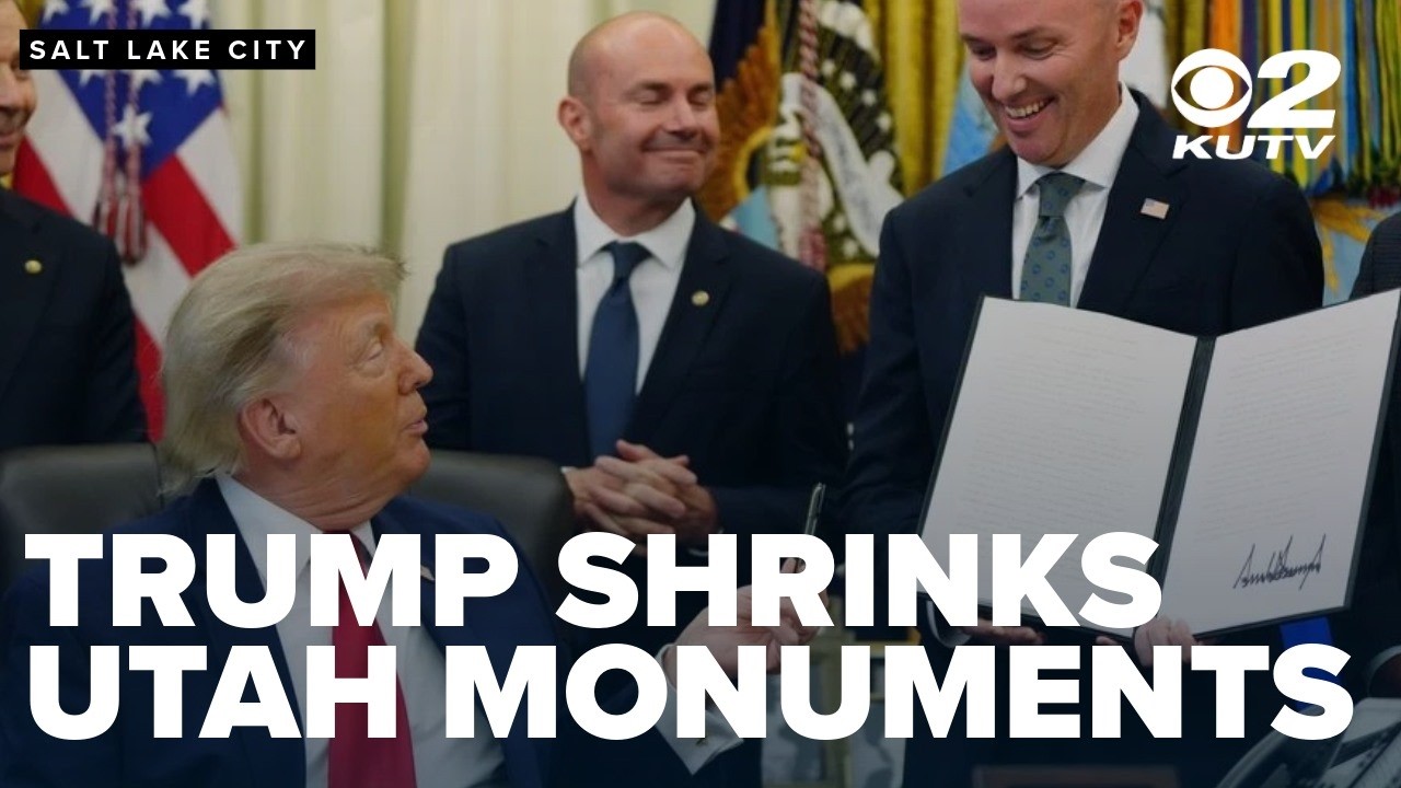 Трамп сократил площадь двух национальных памятников в штате Юта