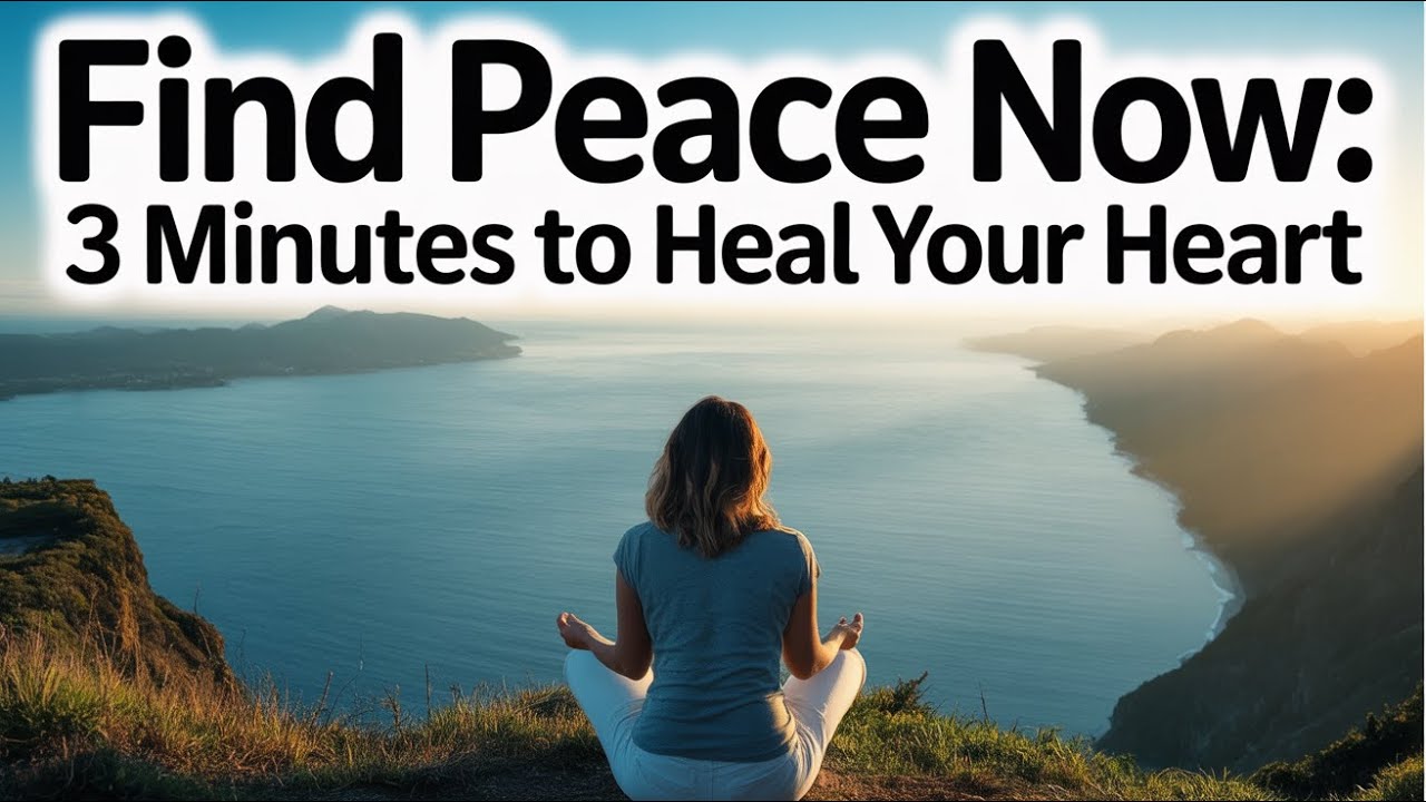 Prayer to Calm the Soul and Heal the Overburdened Heart.