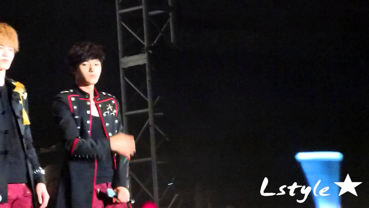 [Fancam] 131019 INFINITE - MyungJong focus 
