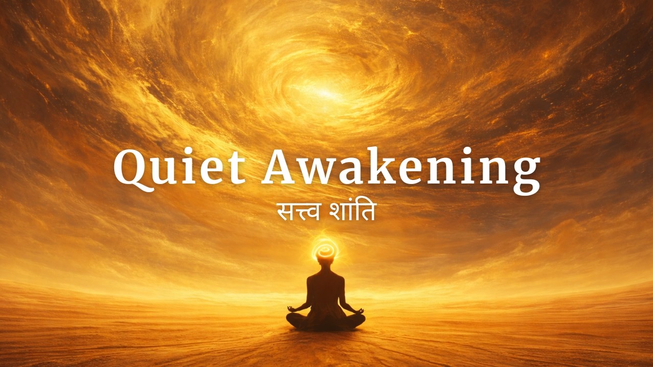 Calm Indian Music for Meditation: The Light That Waited in Silence – Sattva Shanti