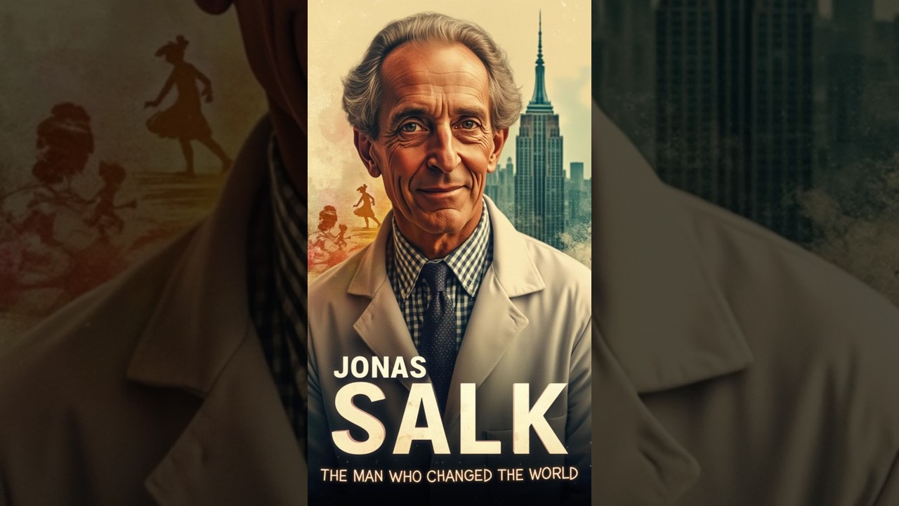 Jonas Salk: The Man Who Conquered Polio #medicine #history #science #vaccine
