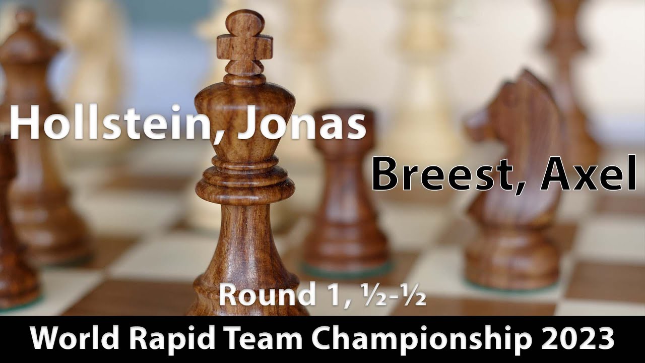 Hollstein, Jonas (1495) -- Breest, Axel (1972) Round 1, &frac12;-&frac12;