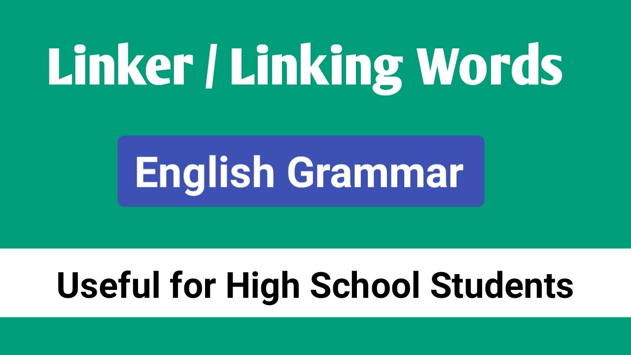 Linking Words | Conjunctions | English Grammar
