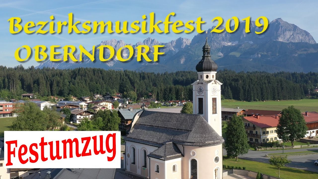 Bezirksmusikfest Oberndorf 2019 - Festumzug