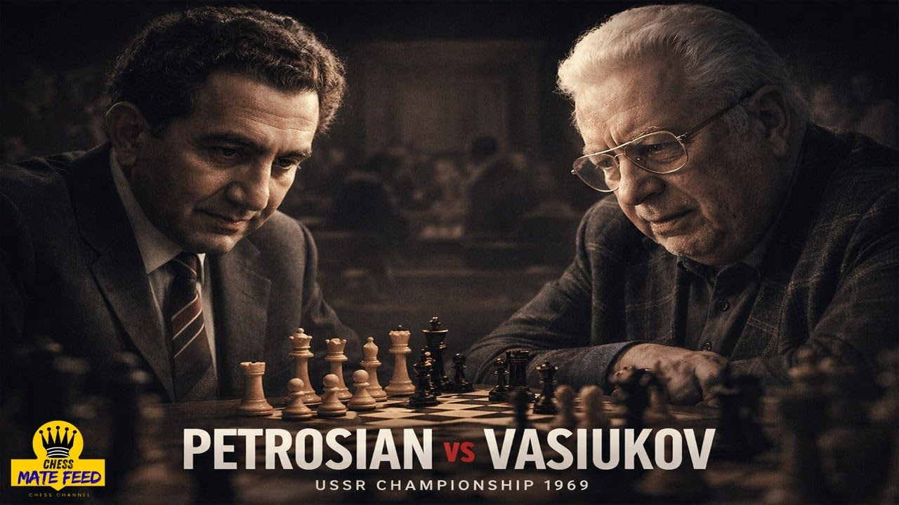 Tigran Petrosian vs Evgeni Vasiukov♟️USSR Championship 1969 - Torre Attack Masterclass