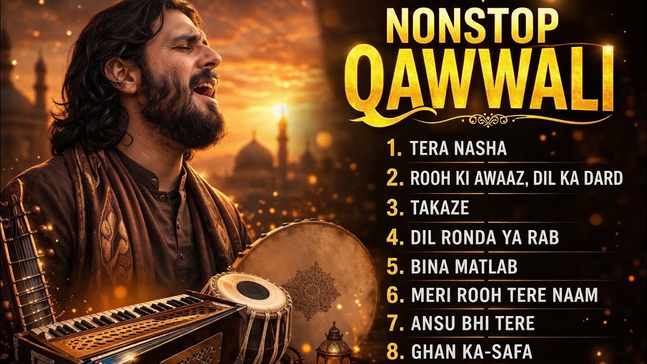 Non Stop Sufi Songs 💛 Dil Ko Sukoon Dene Wale Kalam | Heart Touching & Emotional