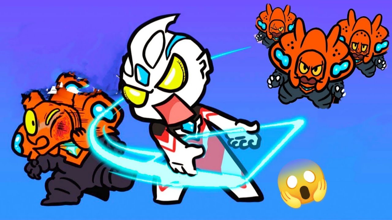 Ultraman Arc vs Blazar baby funnyウルトラセブンHài hước vs Siêu nhân điện quang hoạt hình tí hon