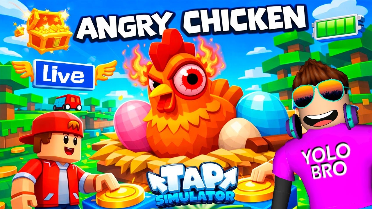 ADMIN ABUSE И ОБНОВЛЕНИЕ В TAP SIMULATOR В РОБЛОКС! ROBLOX