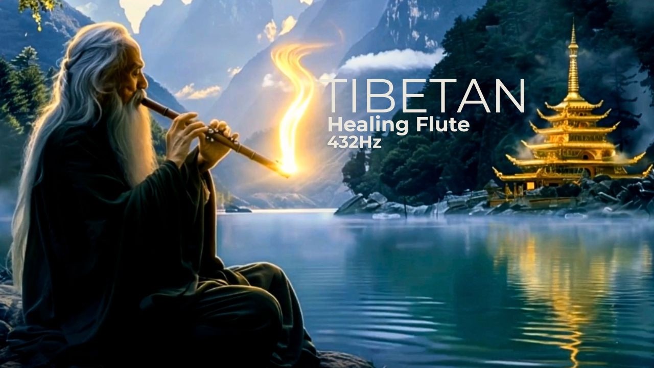 Tibetan Healing Flute 432Hz | Deep Meditation Music for Inner Peace & Relaxation