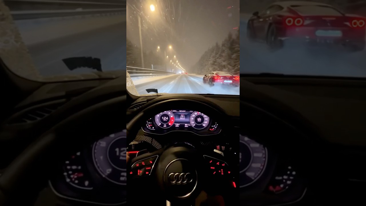 POV Audi S5 Driving Test