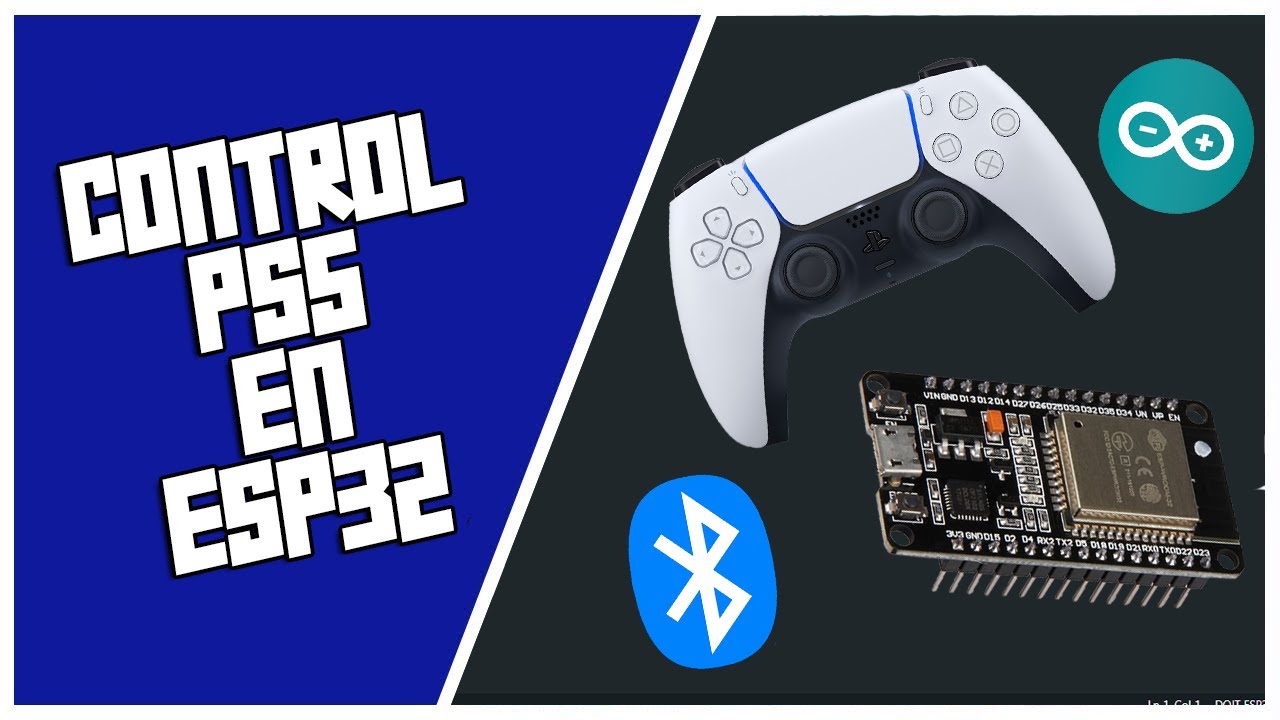 CONECTAR CONTROL PS5 EN ESP32