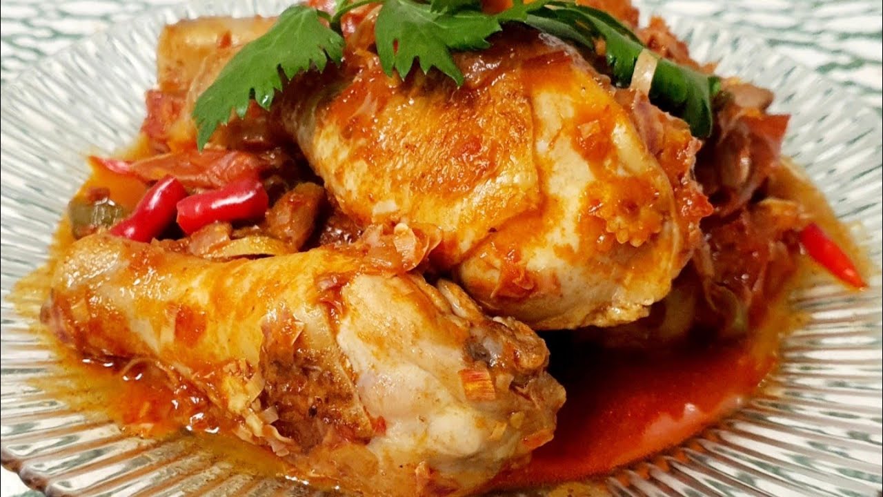 Sambal ayam bunga kantan