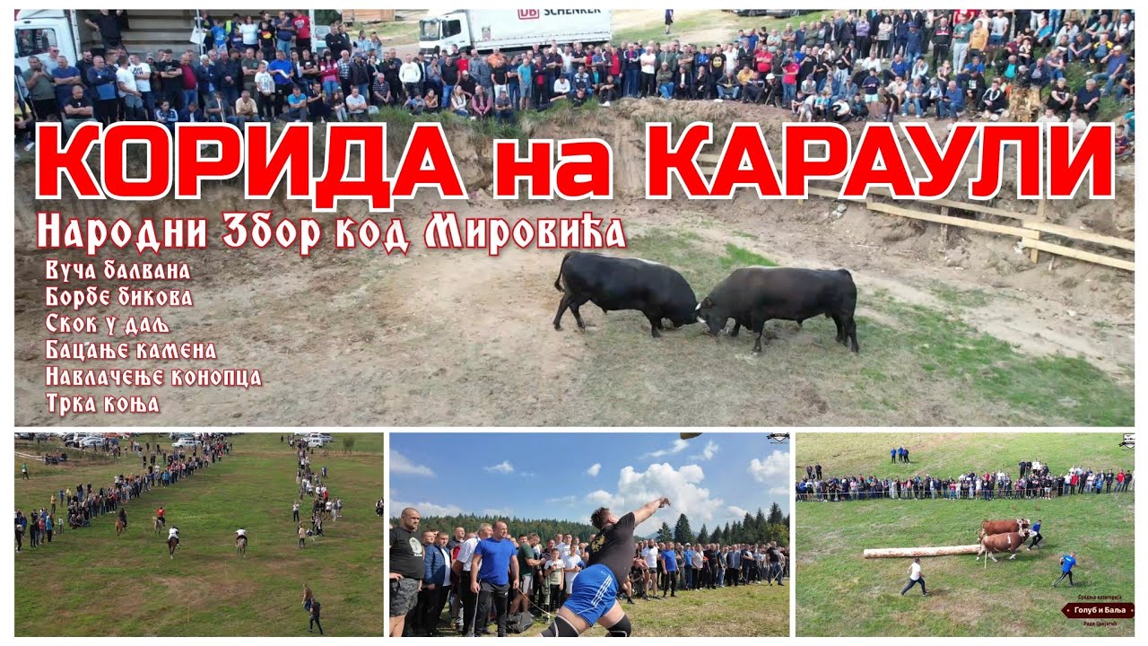 Korida na Karauli | Narodni zbor kod Mirovića 2025 | Han Pijesak | Gorštak