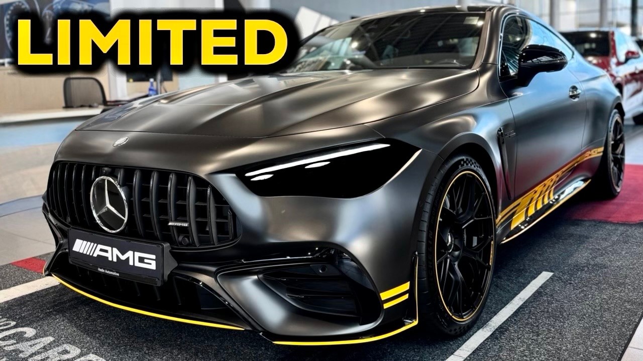 2026 Mercedes-AMG CLE 53 AMG Limited Edition – WILD Graphite & Yellow Spec! Full Review
