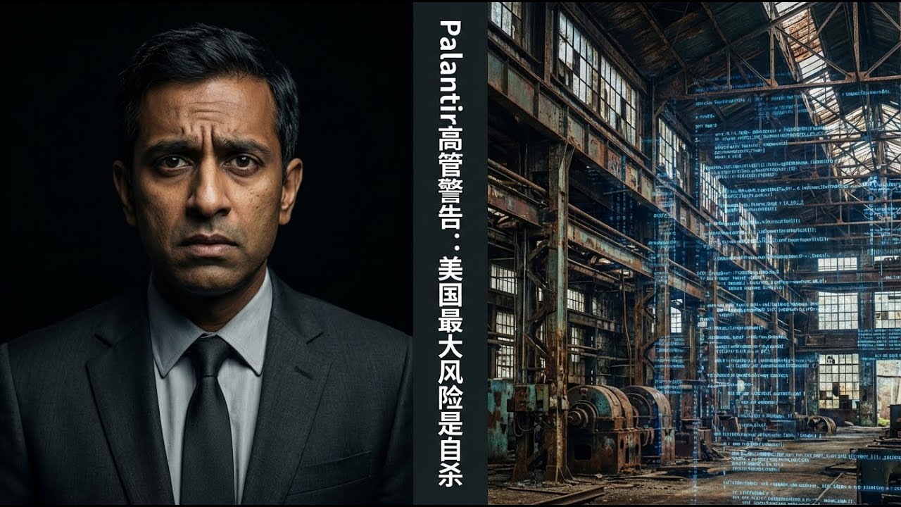 Palantir高管Shyam Sankar：「美国最大的风险不是他杀，而是自杀」&mdash; 这句话揭示了国家安全被忽略的真相
