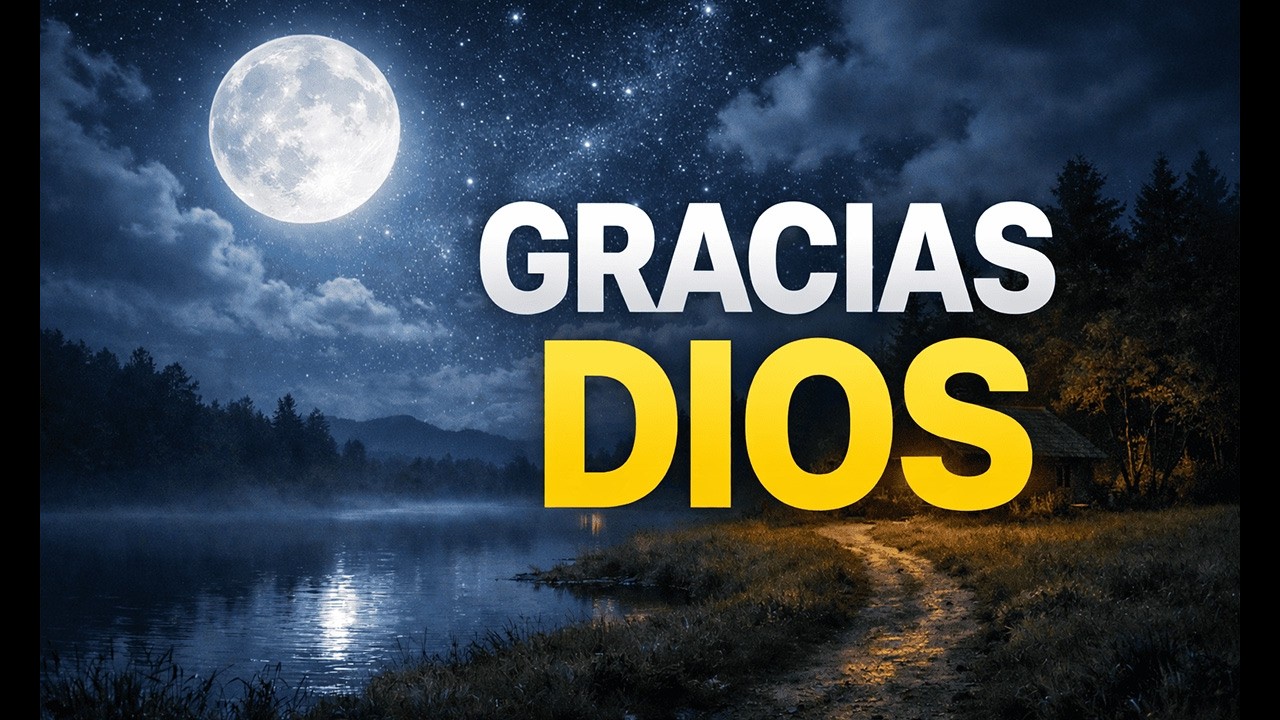 Oración de la Noche Antes de dormir converso con Dios | Oración para agradecer a Dios