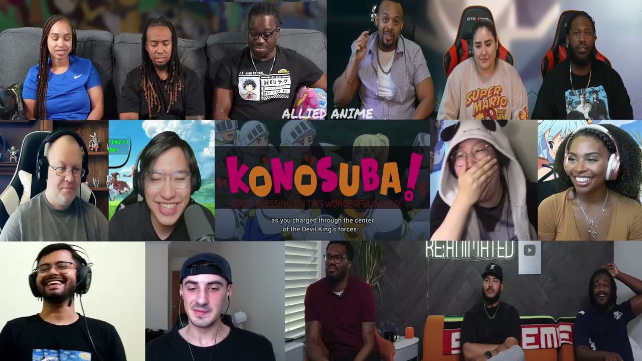 KonoSuba Season 3 Episode 5 Reaction Mashup