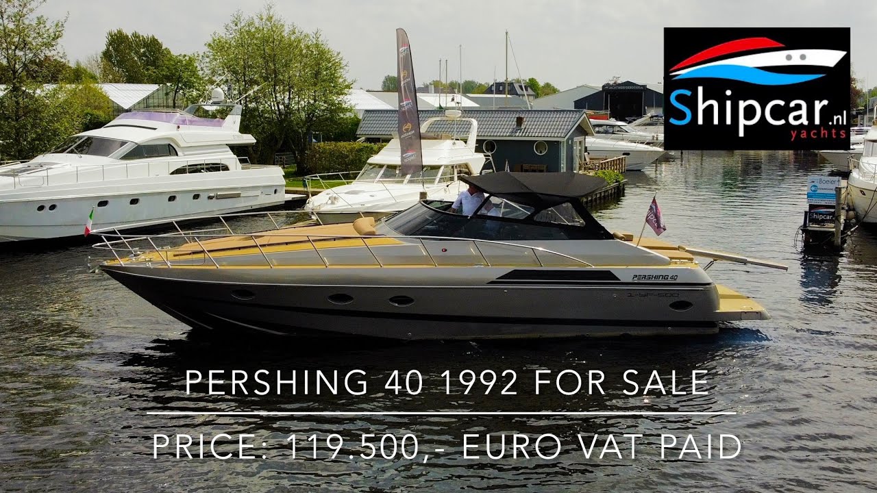 Pershing 40 1992 yacht for sale